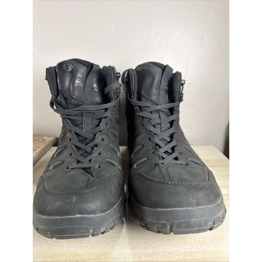 Oboz Sawtooth II Mid Waterproof Hiking Boots Black Men’s Size 12